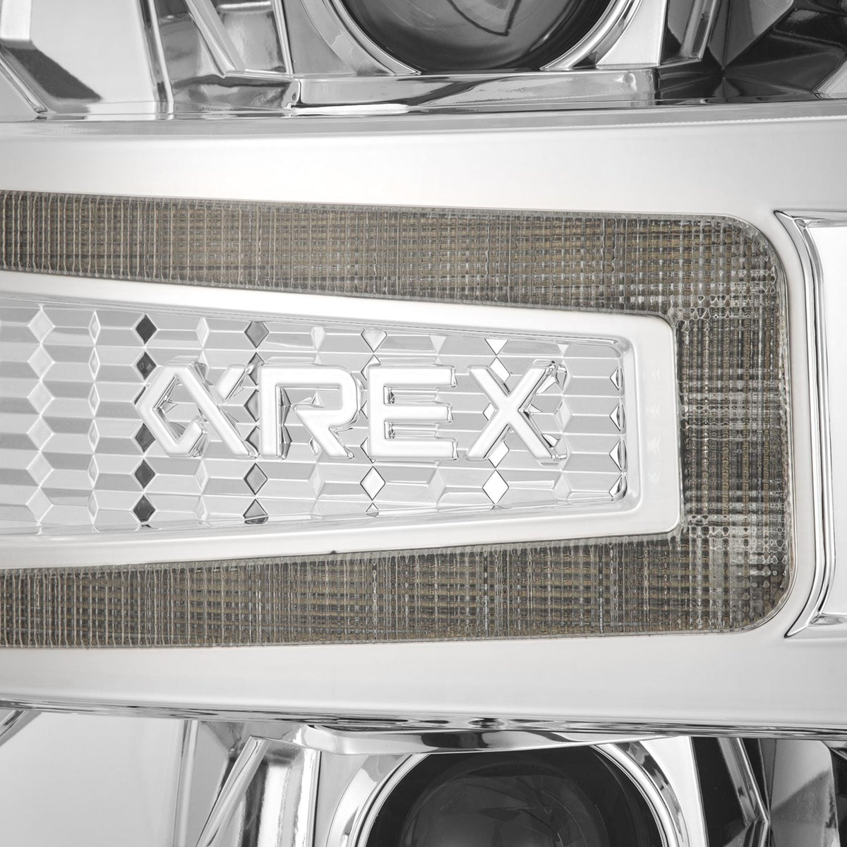 AlphaRex LUXX-Series LED Projector Headlights for Chevrolet Silverado 1500 - Chrome