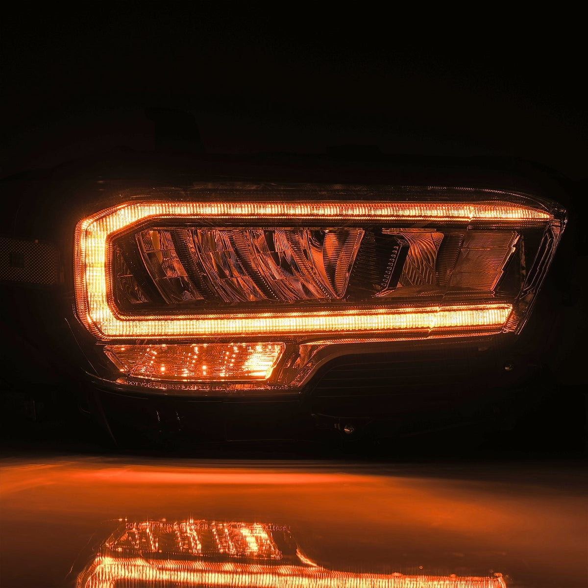 AlphaRex LUXX-Series LED Crystal Headlights for Toyota Tacoma - Black