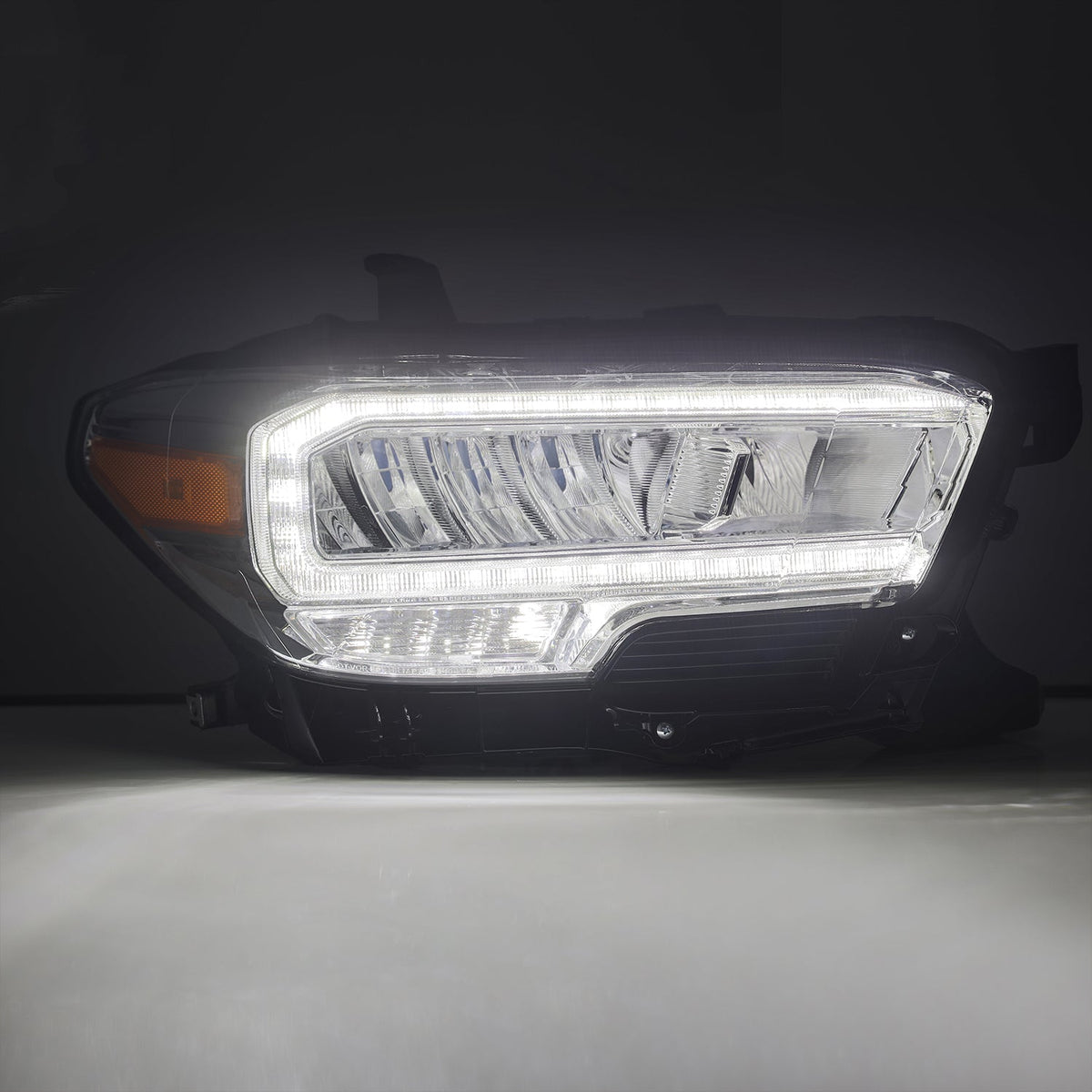 AlphaRex LUXX-Series LED Crystal Headlights for Toyota Tacoma - Chrome