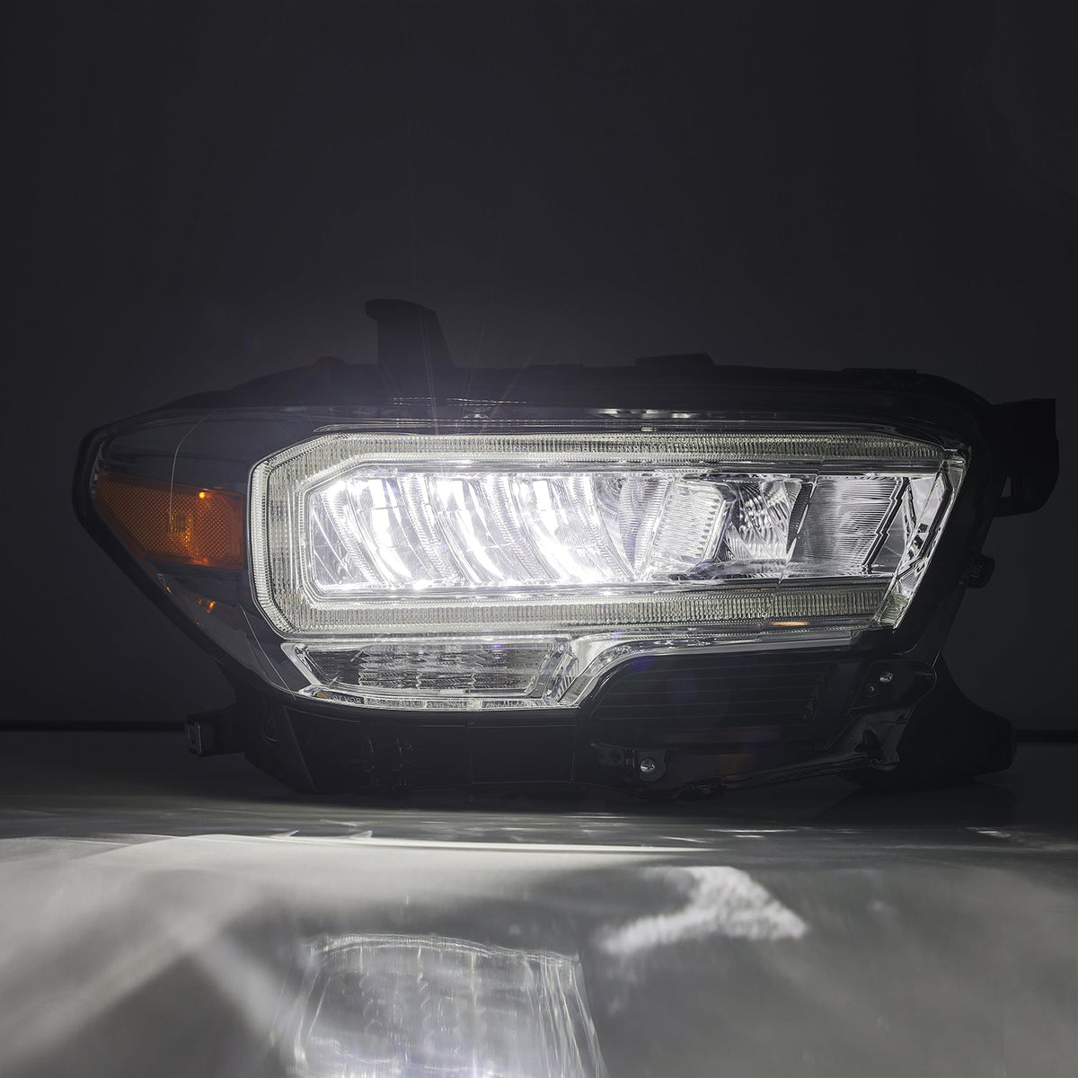 AlphaRex LUXX-Series LED Crystal Headlights for Toyota Tacoma - Chrome