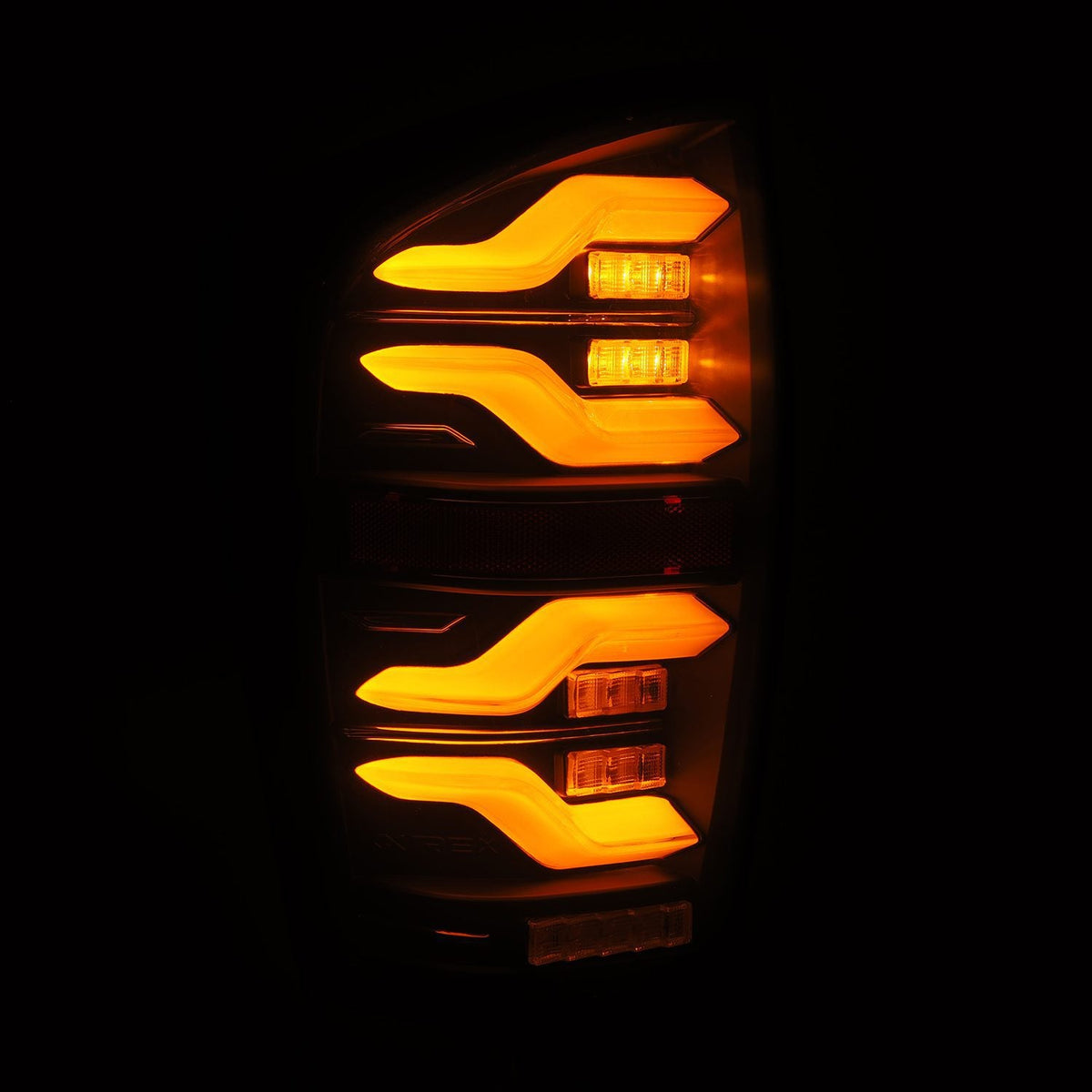 AlphaRex LUXX-Series LED Tail Lights for Toyota Tacoma - Black Smoke