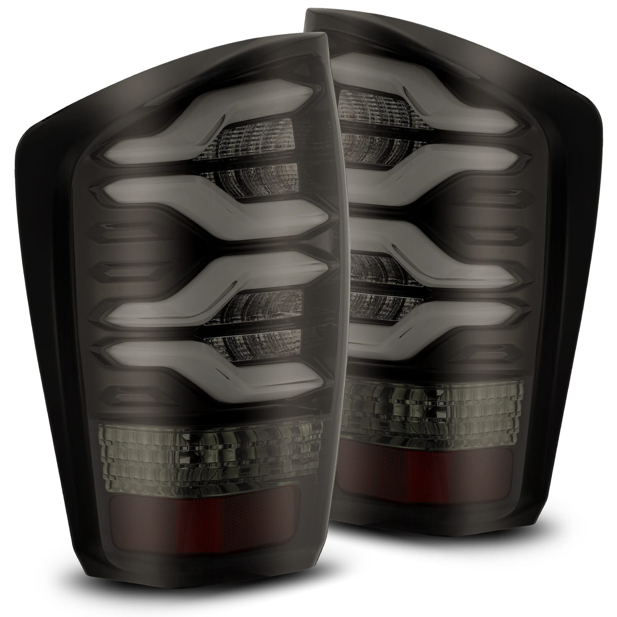 AlphaRex PRO-Series LED Tail Lights for Toyota Tacoma - Jet Black