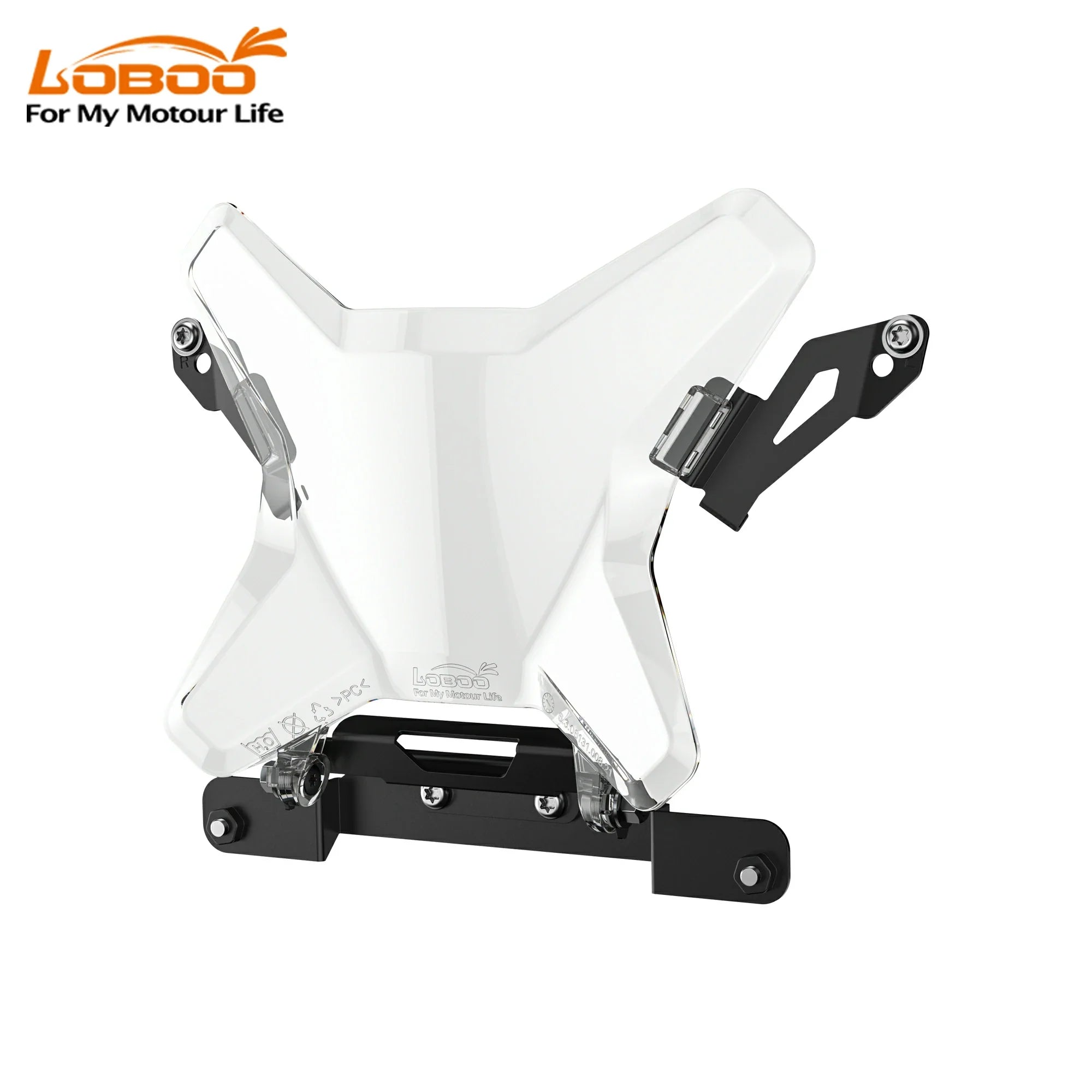 LOBOO Headlight Guard for BMW R1300GS Adventure – Magnetic Quick-Release Design, PC Polycarbonate,Clear