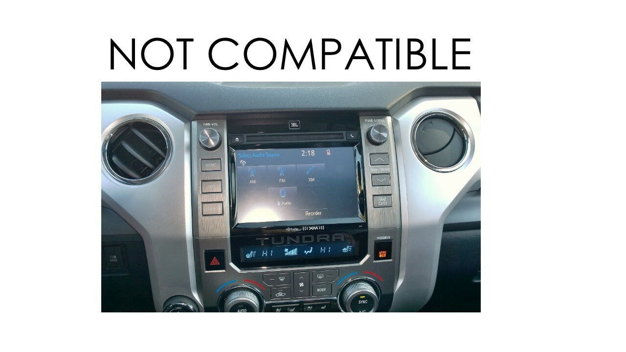 Radio Knobs (2020-2021 Tundra / 2020+ 4Runner) - BLACK