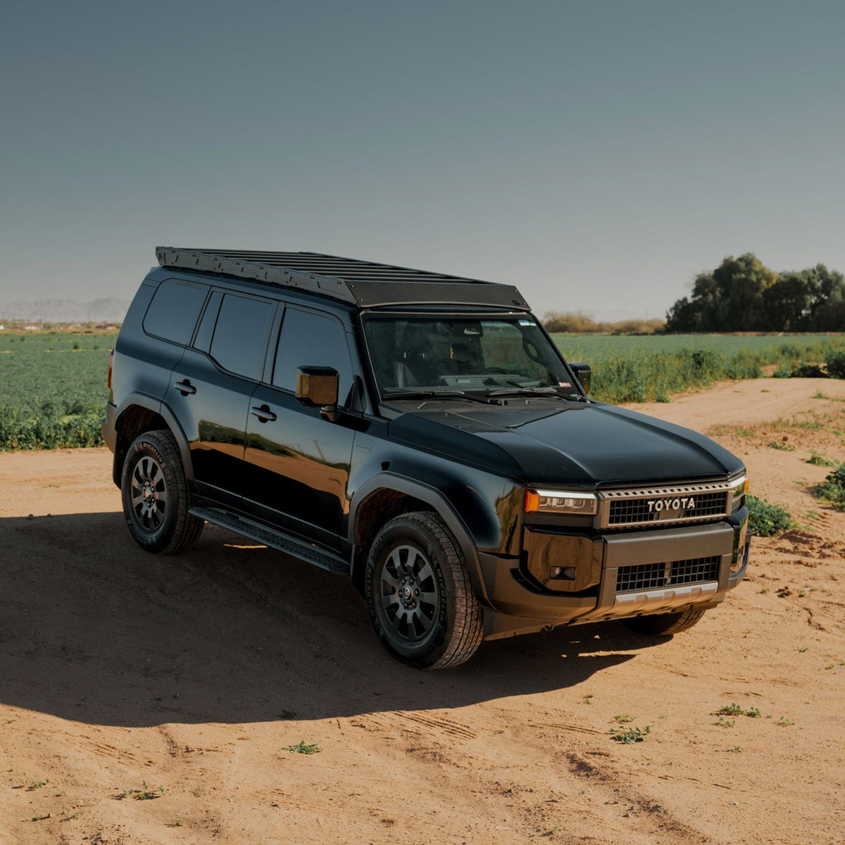 C4 Fabrication Land Cruiser Roof Rack with Optional Light Bar Mount / 250 Series / 2024-2025