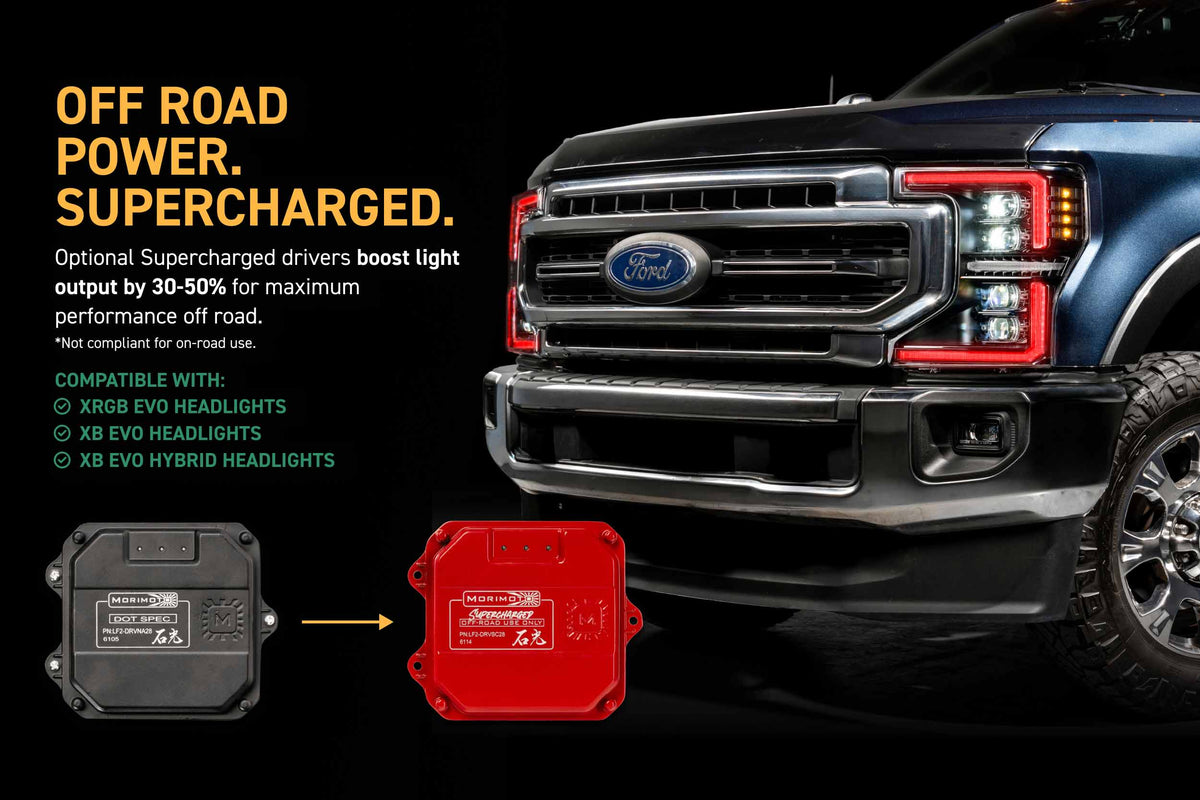 Morimoto Ford Super Duty (20-22) XRGB Evo LED Headlights
