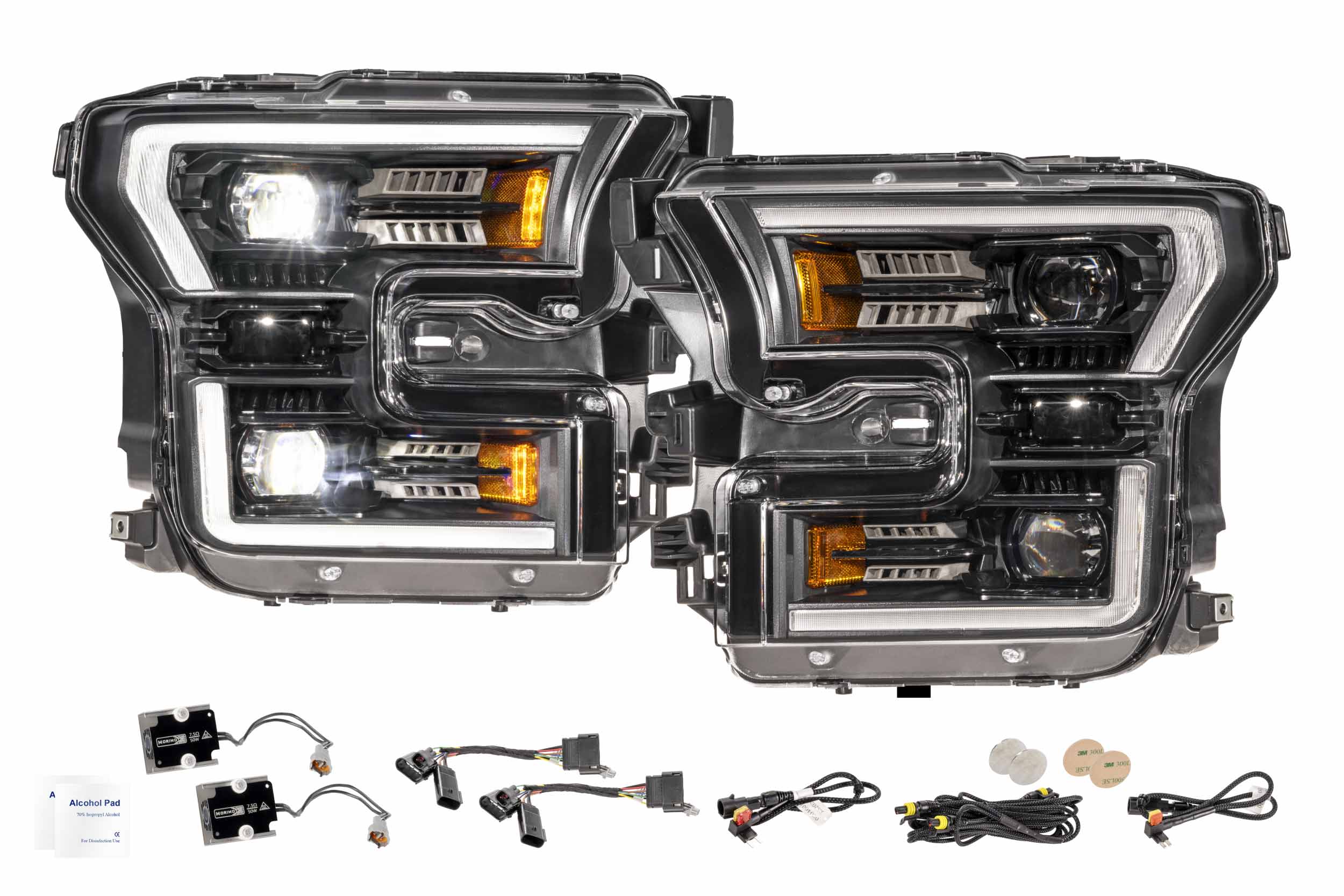 Morimoto Ford F-150 (15-17) XB Evo Hybrid LED Headlights