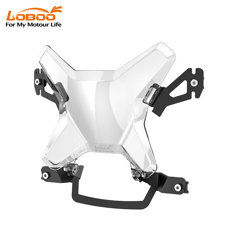 LOBOO Headlight Guard for BMW R1300GS Quick-Clean Magnetic Design