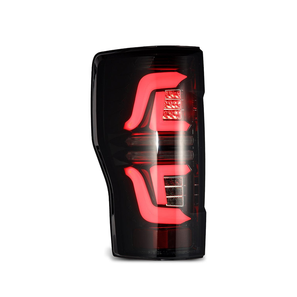 AlphaRex PRO-Series LED Tail Lights for Ford Super Duty - Jet Black