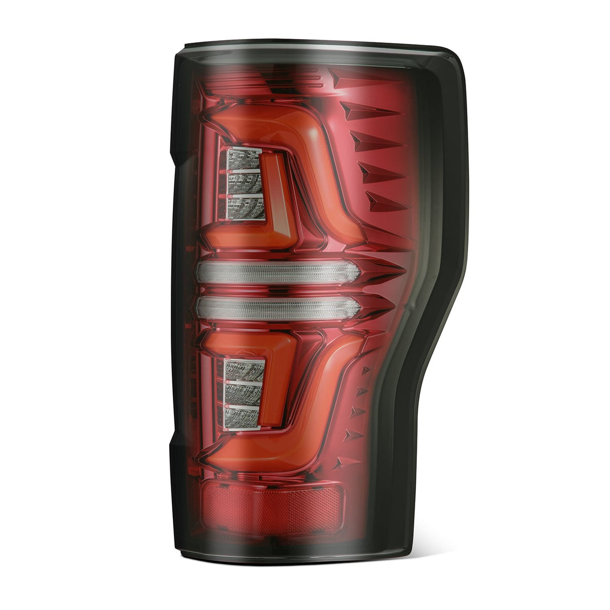 AlphaRex PRO-Series LED Tail Lights for Ford Super Duty - Red Smoke