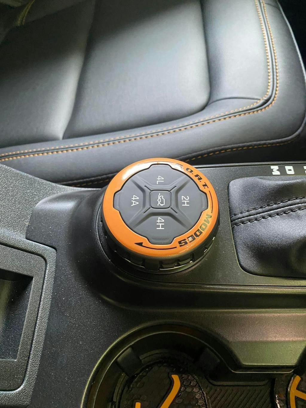 Printed Series GOAT Mode Dial Ring Overlay V2 - 2021+ Bronco