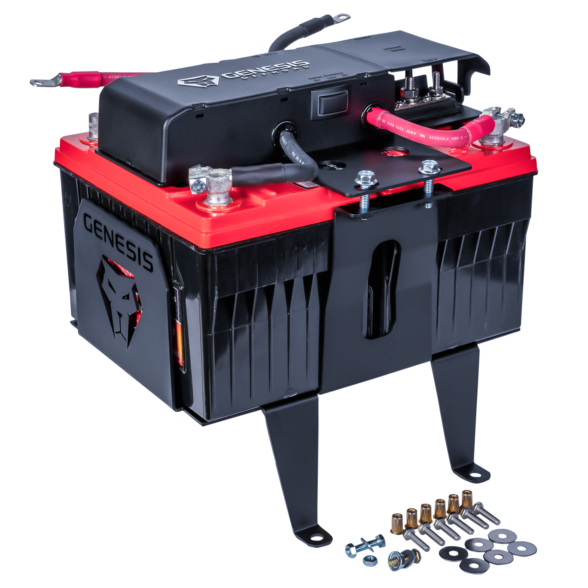 Genesis Offroad Gen 3 Dual Battery Kit for 2016–2023 Toyota Tacoma