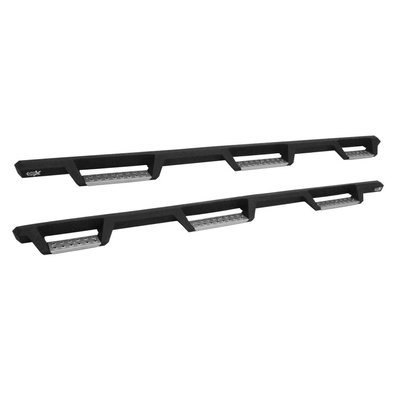 Westin HDX Stainless Drop Wheel-to-Wheel Nerf Step Bars, 5.5 ft. Bed, fits Chevy Silverado 1500