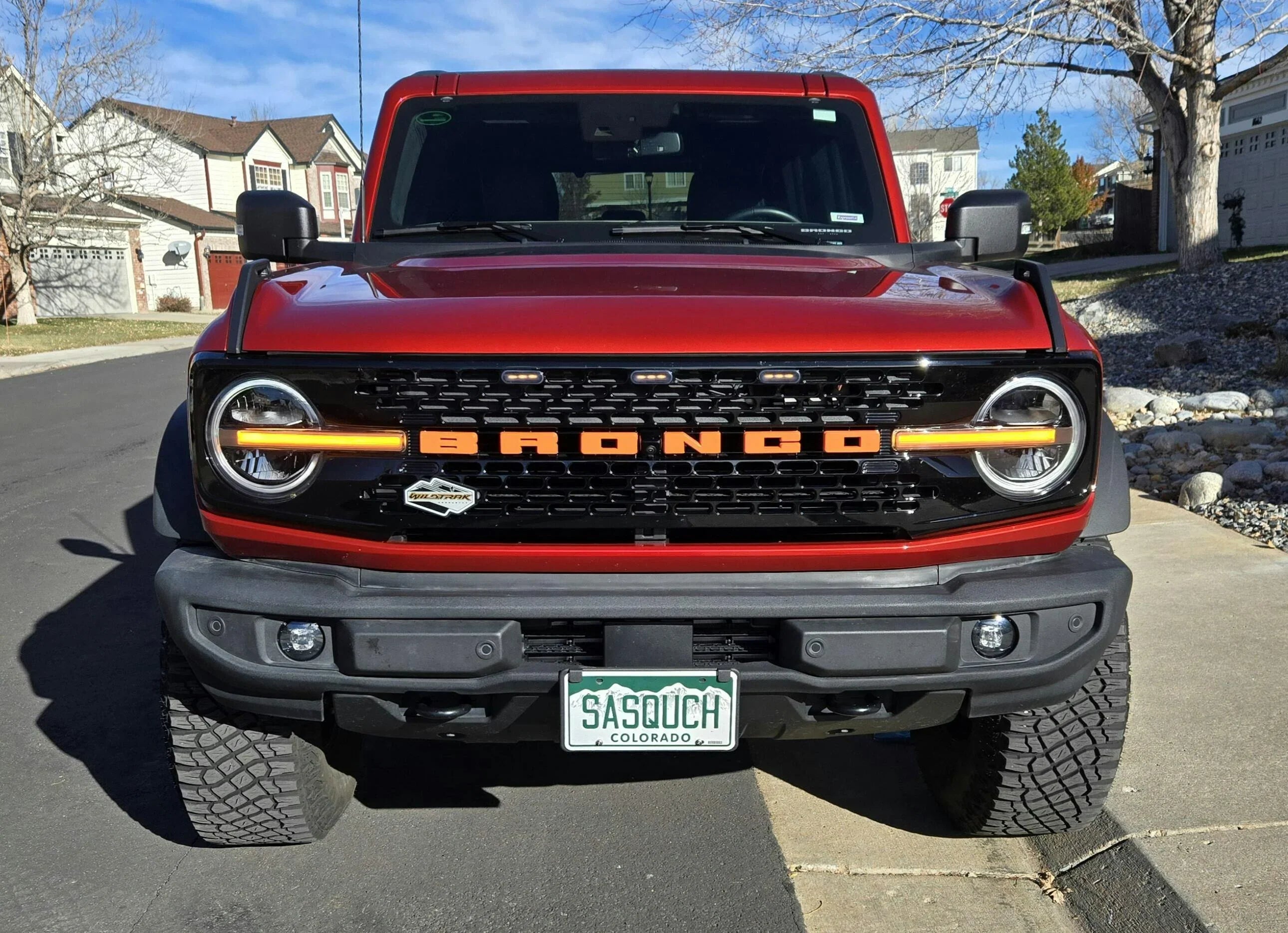 Printed Series Signature DRL Bar Overlays - 2021+ Bronco (Signature Headlights)