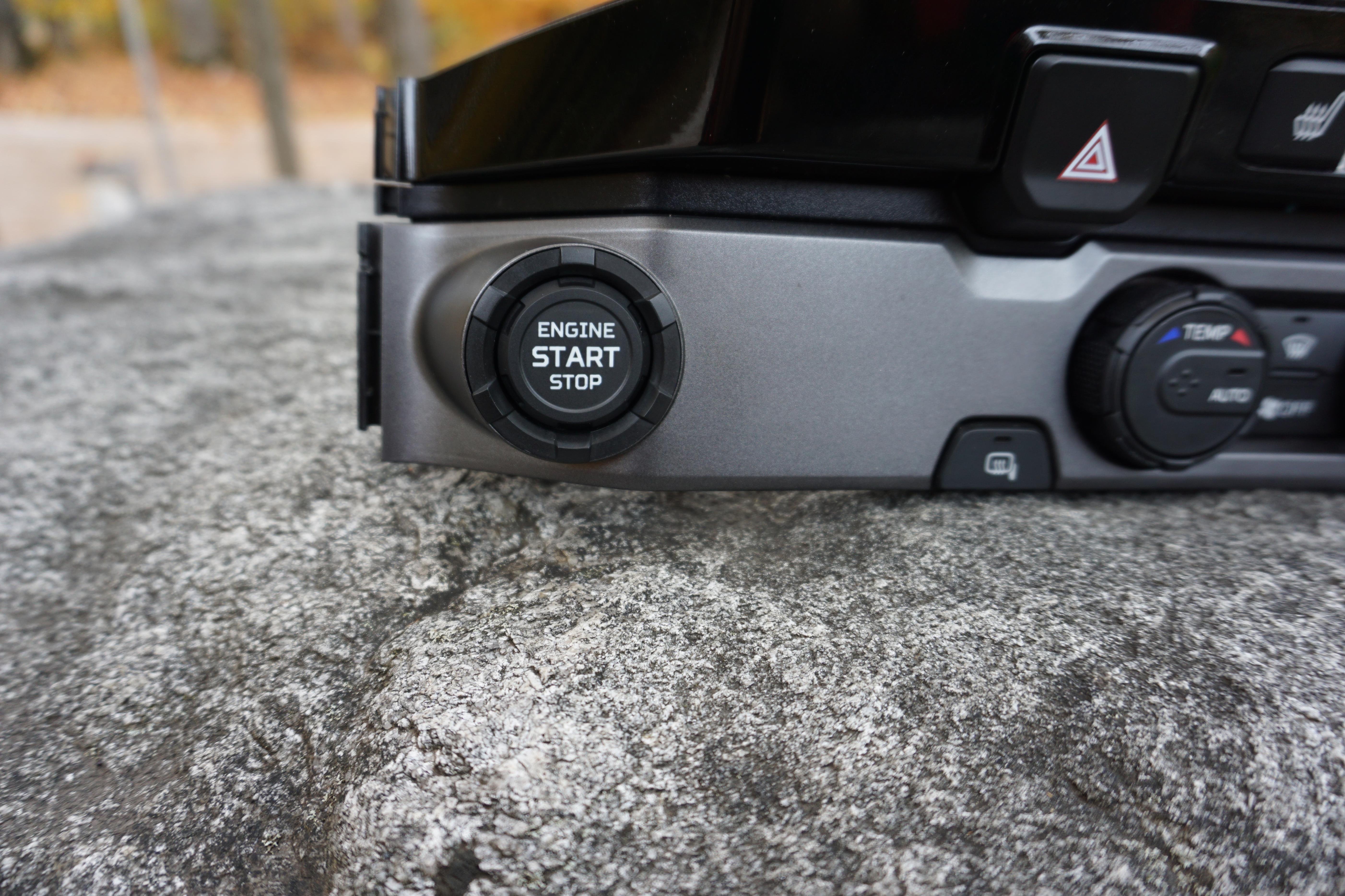 Push Start Button (2016-2023 Tacoma / 2020-2021 Tundra) - BLACK