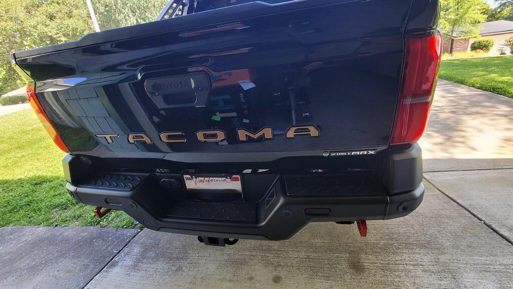 TACOMA Tailgate Inlay Letters - 2024+ Tacoma