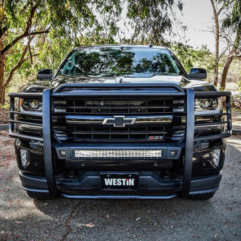 Westin Sportsman X Grille Guard, fits Chevy Silverado 1500