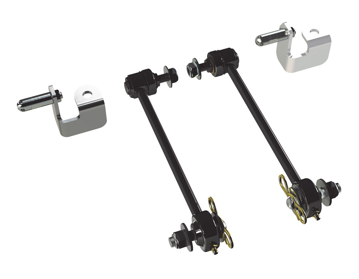 TeraFlex 10 inch front sway bar quick disconnect kit for Jeep Wrangler JK