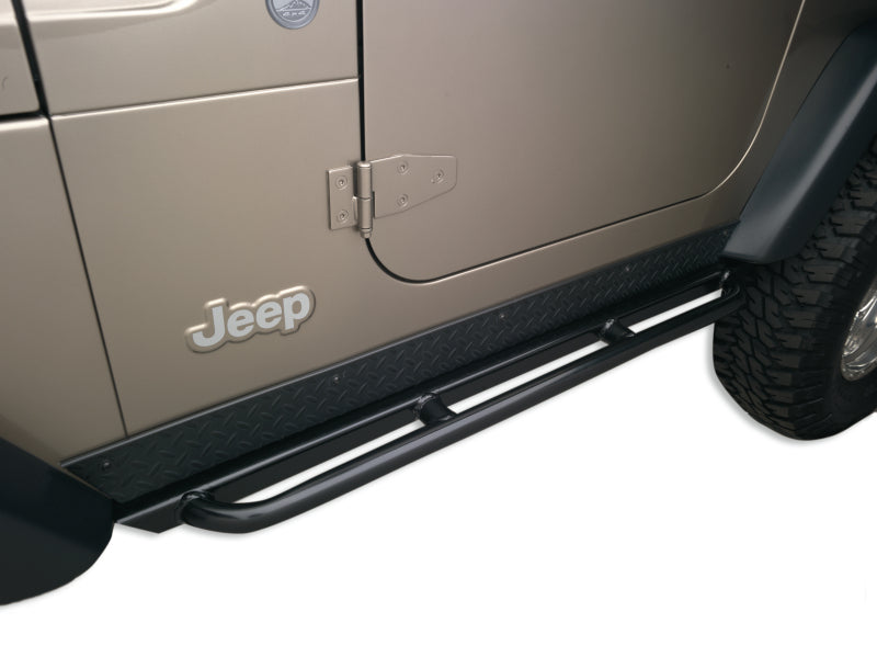 Body Armor 4x4 Rockcrawler Side Steps, fits Jeep Wrangler