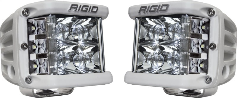 RIGID D-SS PRO Side Shooter Pod Pair, Spot, White Housing