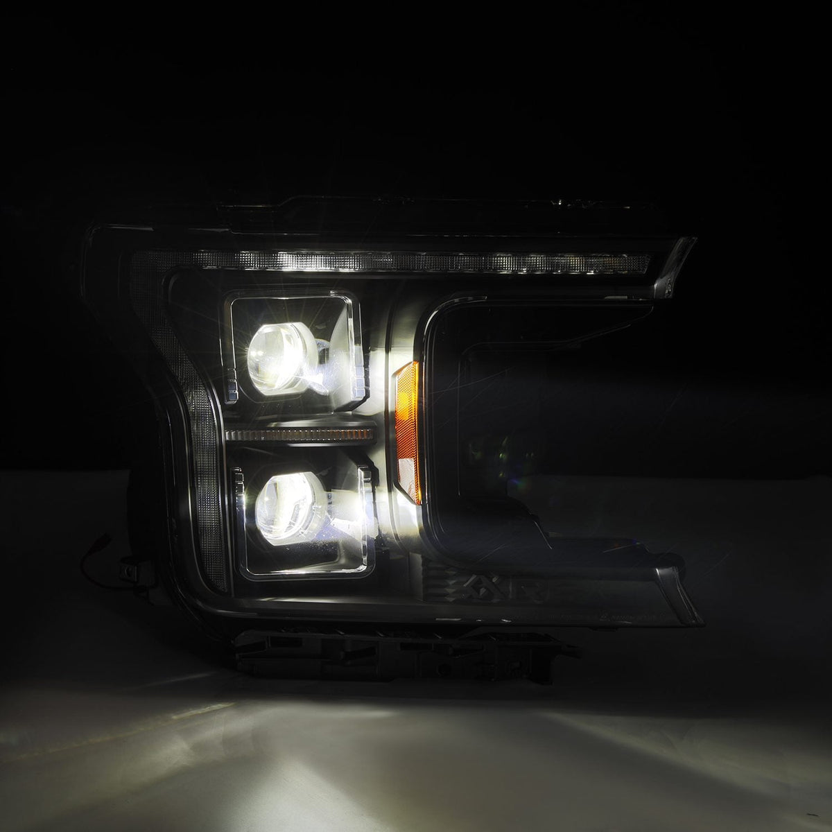 AlphaRex MK II LUXX-Series LED Projector Headlights (14th Gen Style) for Ford F-150 - Alpha-Black
