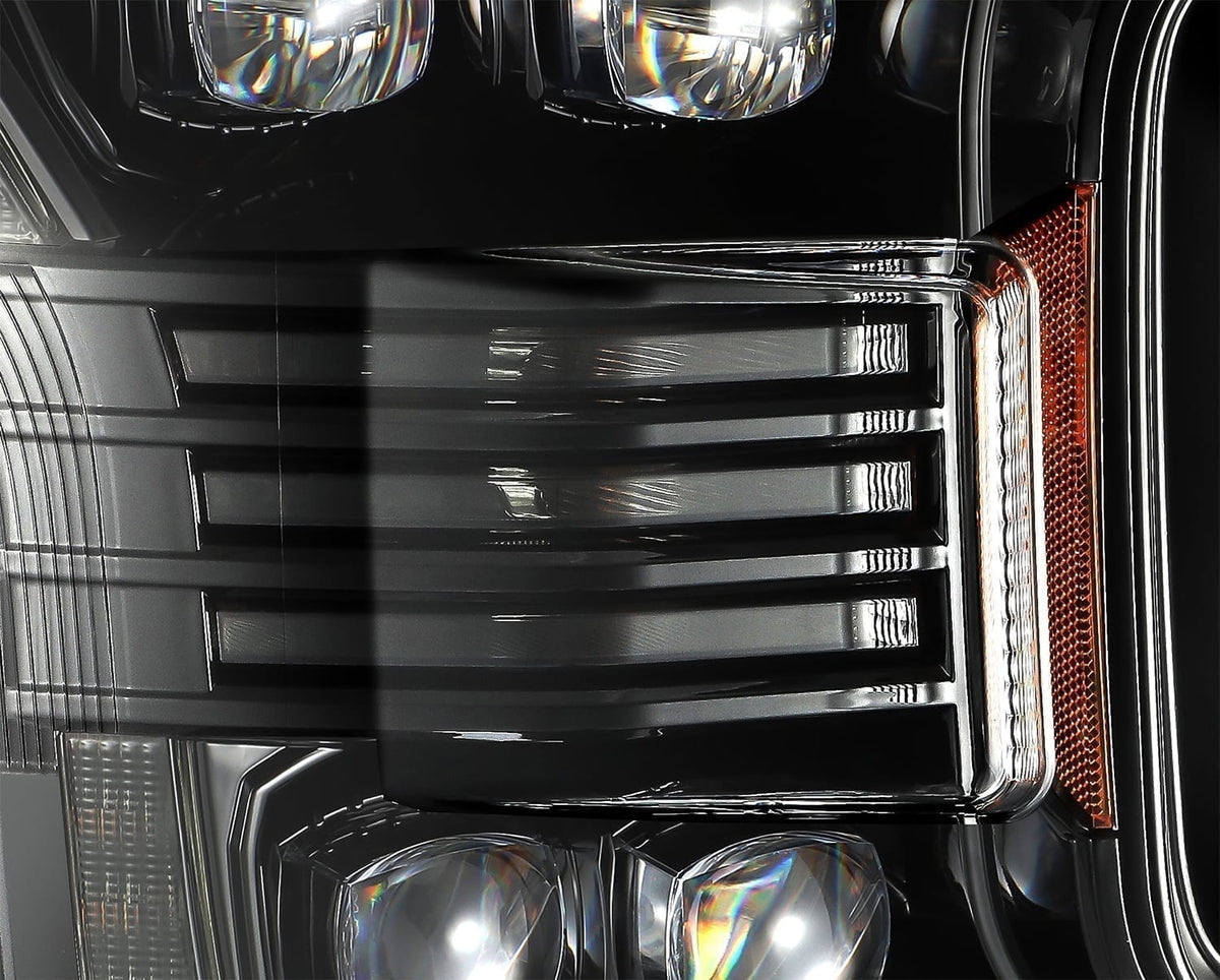 AlphaRex NOVA-Series LED Projector Headlights for Ford F-150 - Alpha-Black