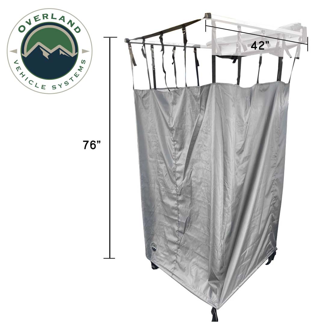 Overland Vehicle Systems HD Nomadic car-side shower room - view 4