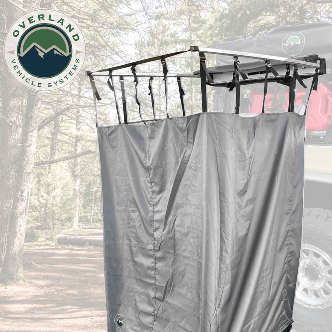 Overland Vehicle Systems HD Nomadic car-side shower room - view 2