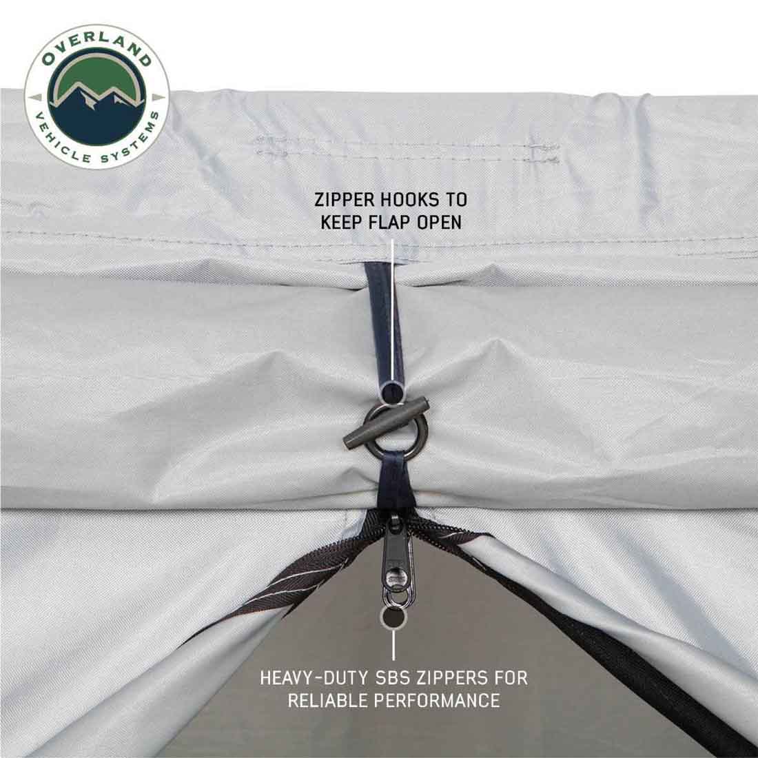 Overland Vehicle Systems LD P.S.T. portable safari ground tent, large, grey - view 8