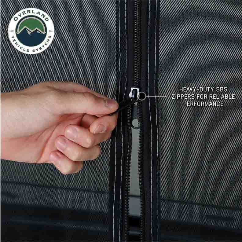 Overland Vehicle Systems LD P.S.T. portable safari ground tent, large, grey - view 9