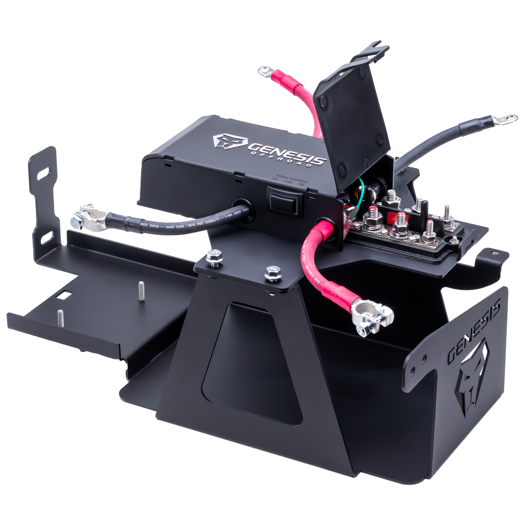 Genesis Offroad Gen 3 Dual Battery Kit for 2020+ Jeep Gladiator JT (Gas Models)