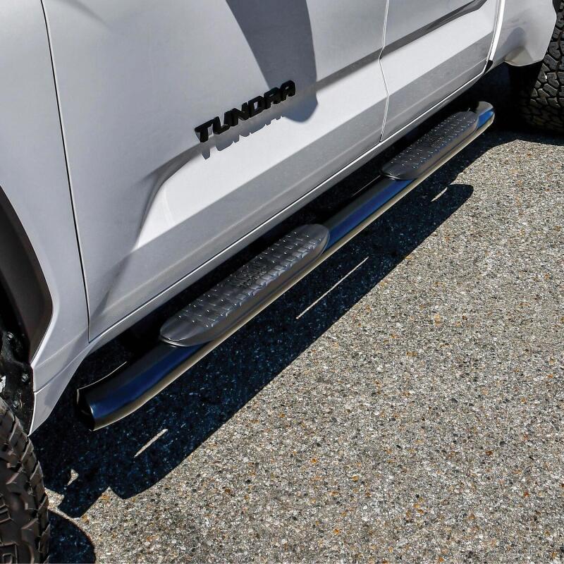 Westin PRO TRAXX 4 Oval Nerf Step Bars, Double Cab, fits Toyota Tundra