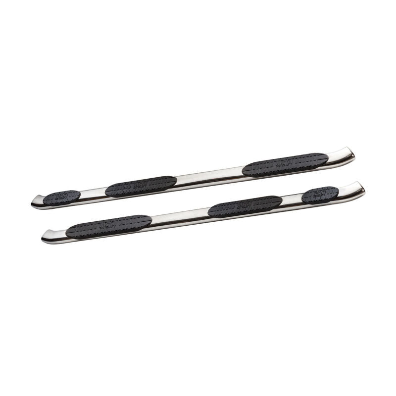 Westin PRO TRAXX 5 Oval Wheel-to-Wheel Nerf Bars, Crew Cab, 8 ft. Bed, Stainless, fits Ram 2500/3500