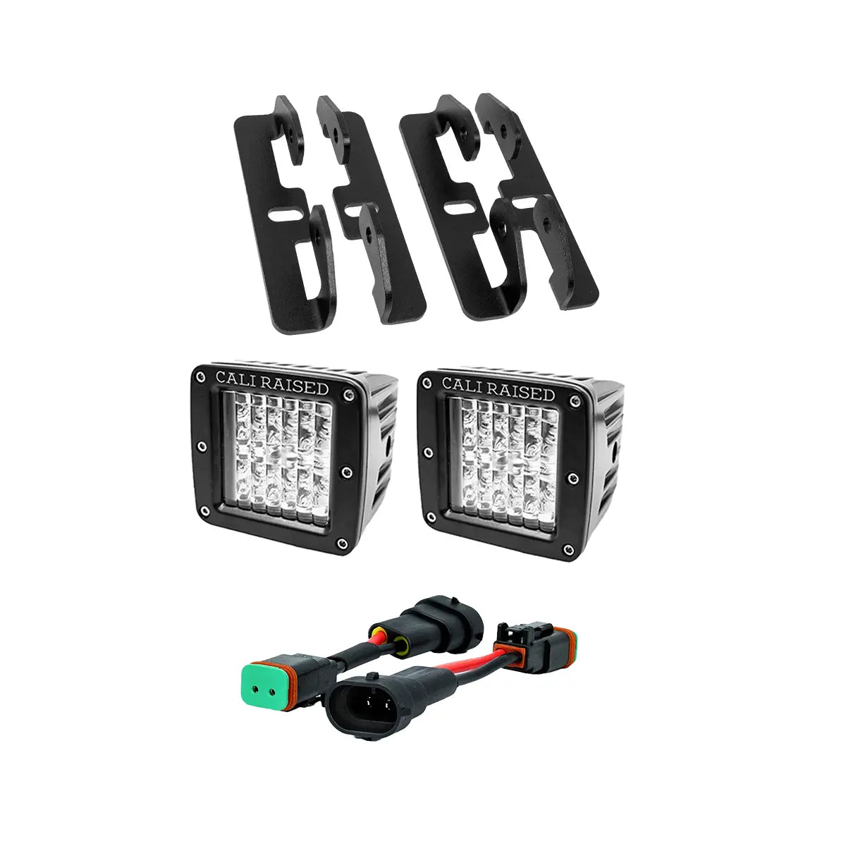 Cali Raised LED fog light pod bracket kit for 2019-2022 Ford Ranger
