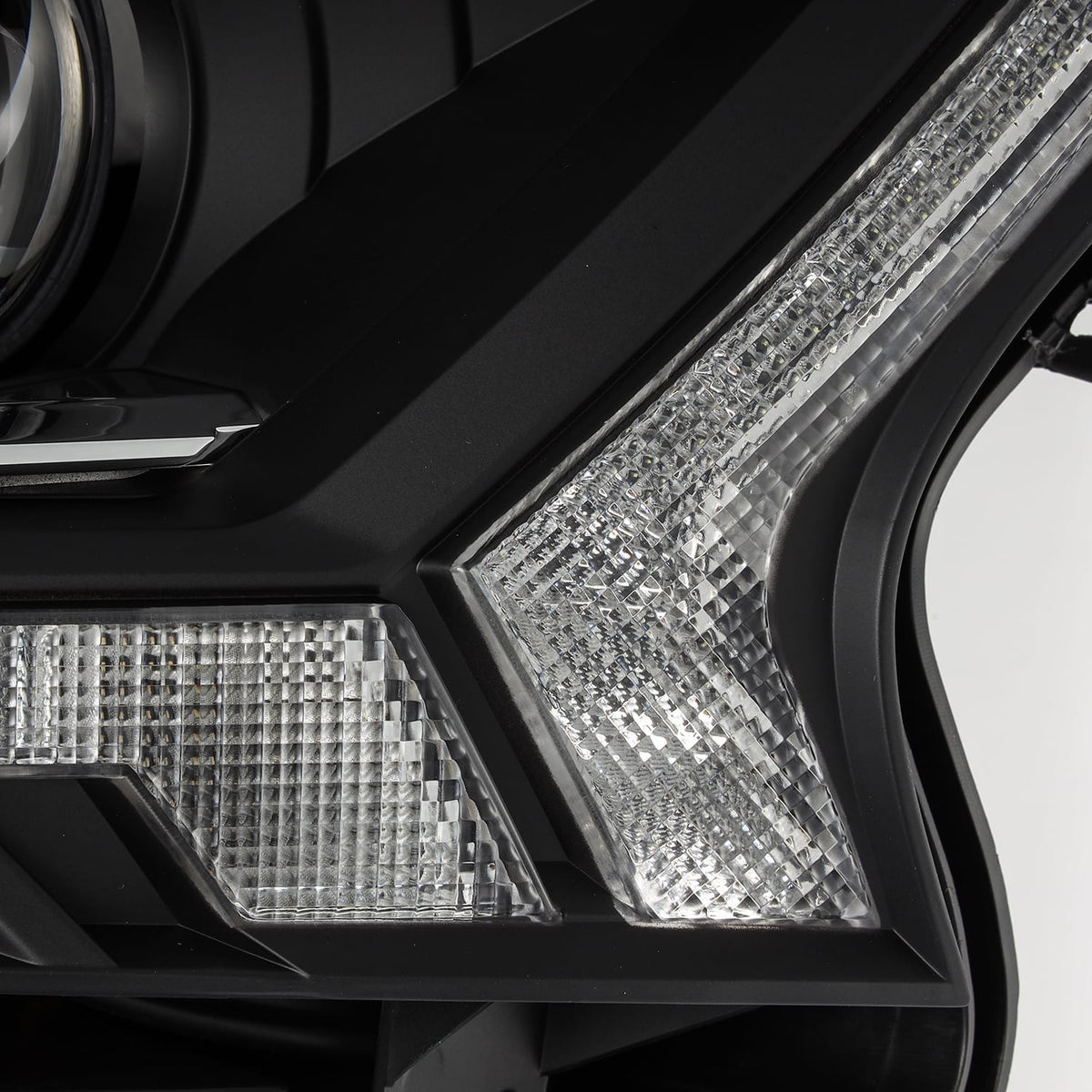 AlphaRex LUXX-Series LED Projector Headlights for Ford Ranger - Black
