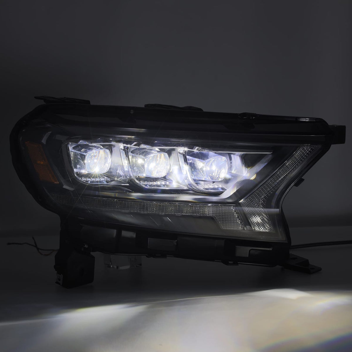 AlphaRex NOVA-Series LED Projector Headlights for Ford Ranger - Black