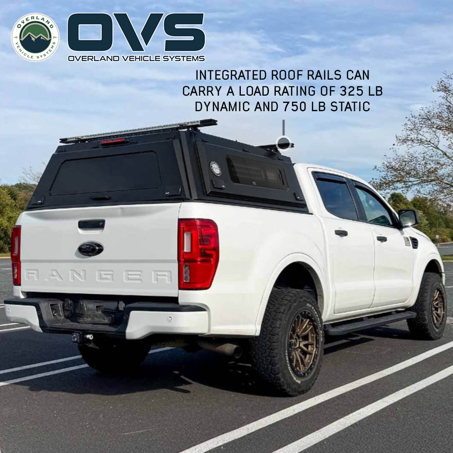 OVS Expedition PRO+ truck cap with full windows for 2019-2023 Ford Ranger - view 10