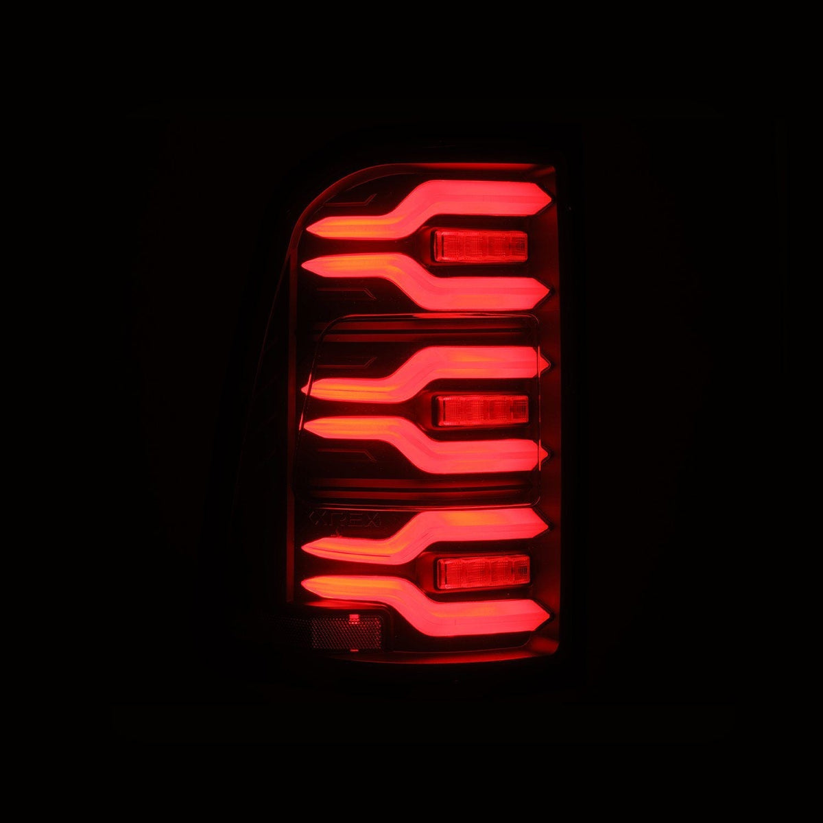 AlphaRex LUXX-Series LED Tail Lights for Ram 1500 - Black Smoke