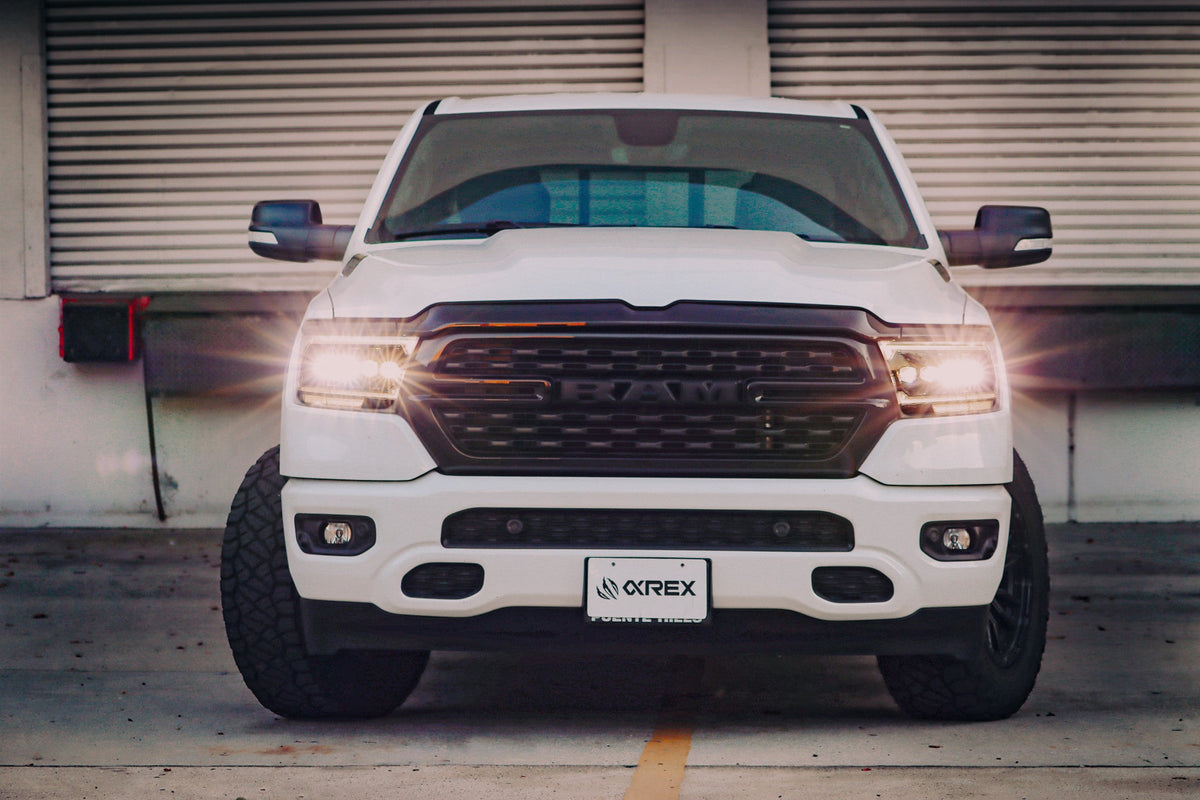 AlphaRex MK II NOVA-Series LED Projector Headlights (2500 Style) for Ram 1500 - Alpha-Black