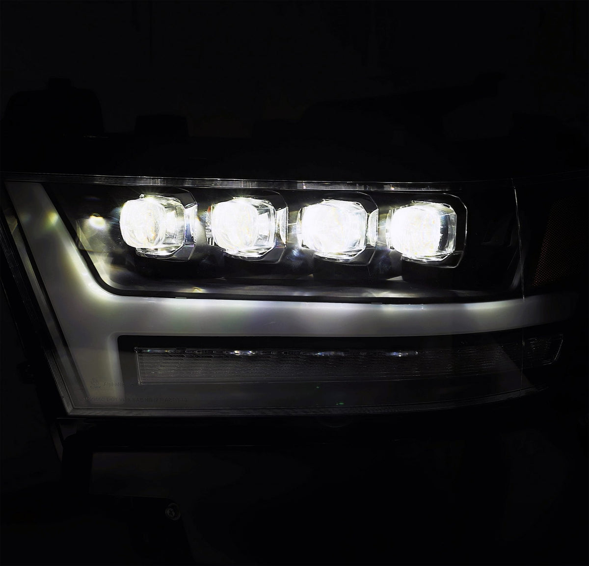 AlphaRex NOVA-Series LED Projector Headlights for Ram 1500 - Black