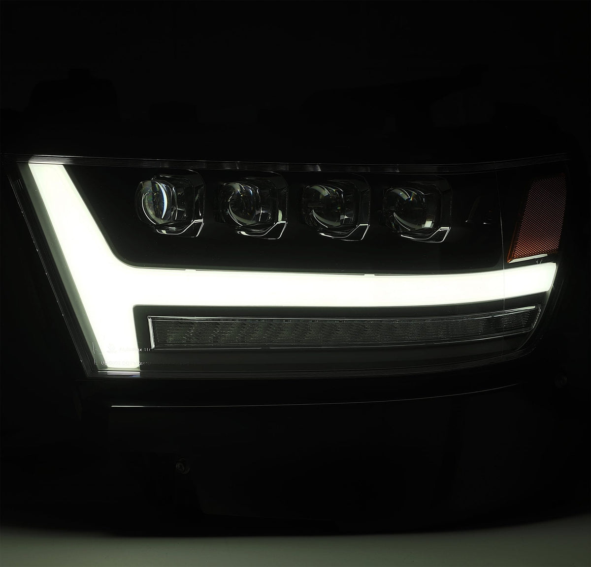AlphaRex NOVA-Series LED Projector Headlights for Ram 1500 - Chrome