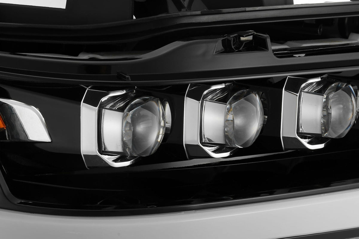 AlphaRex NOVA-Series LED Projector Headlights for Ram 1500 - Jet Black