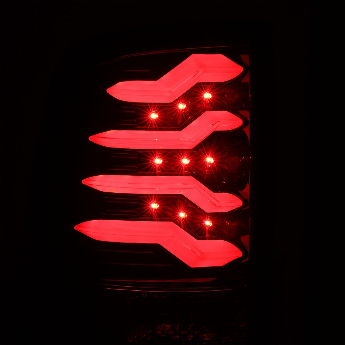 AlphaRex PRO-Series LED Tail Lights for Ram 2500/3500 - Jet Black