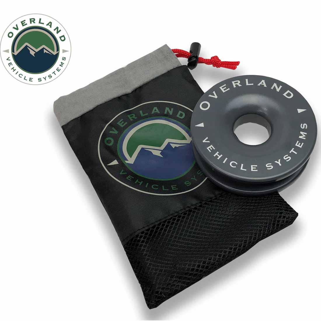 Overland Vehicle Systems 7/16 inch soft shackle and 4 inch recovery ring combo kit - view 4