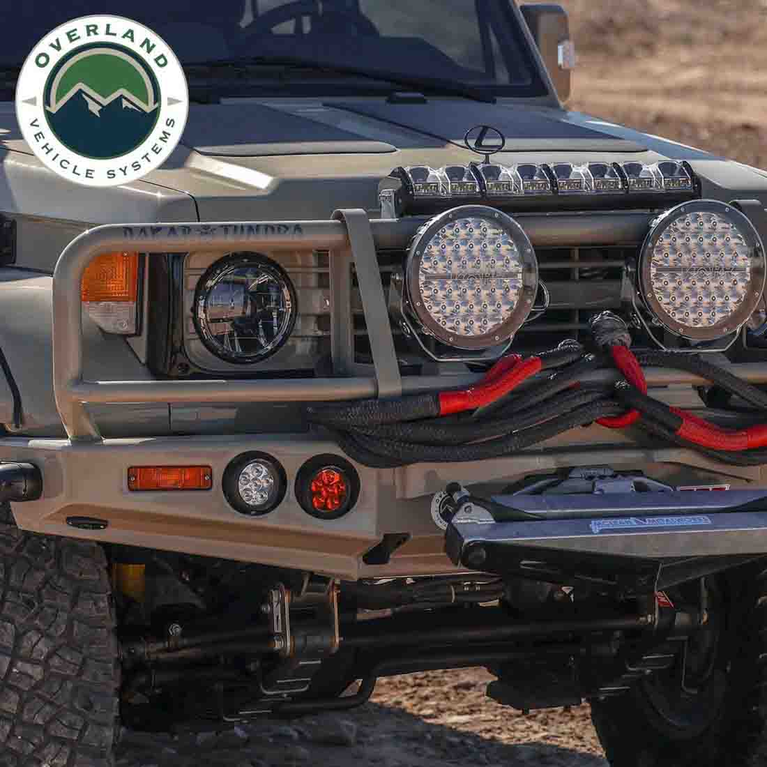 Overland Vehicle Systems Brute kinetic recovery rope 1 inch x 30 foot with storage bag - view 8