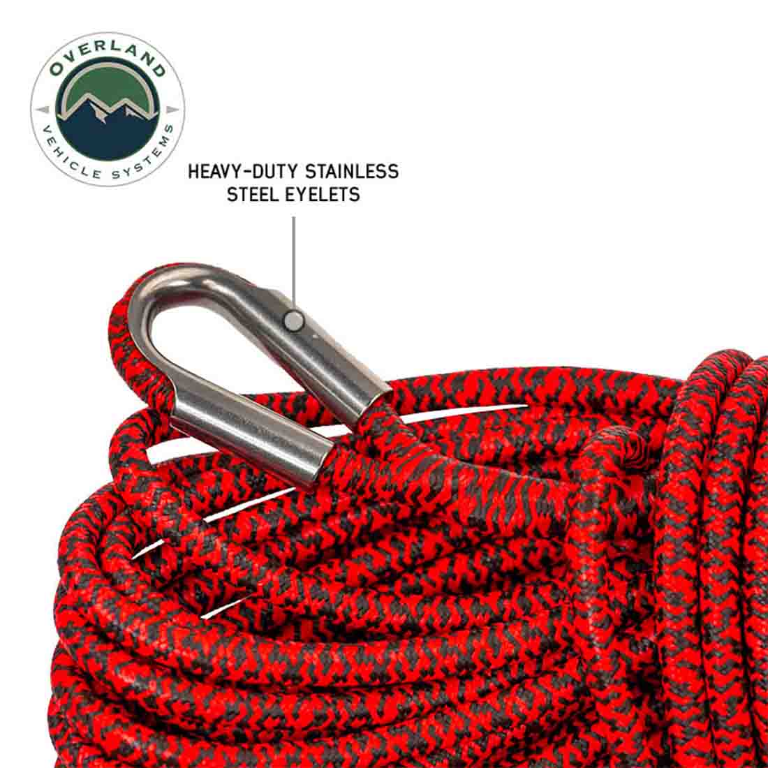 Overland Vehicle Systems Brute 3/8 in x 85 ft synthetic winch line - view 3