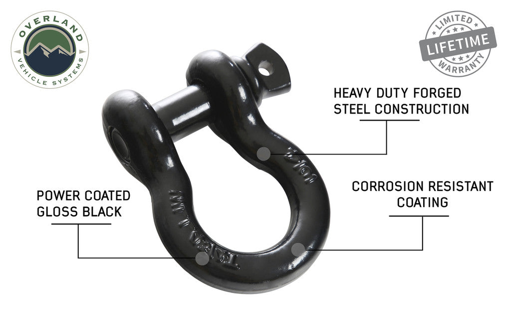 Recovery Shackle 3/4" 4.75 Ton