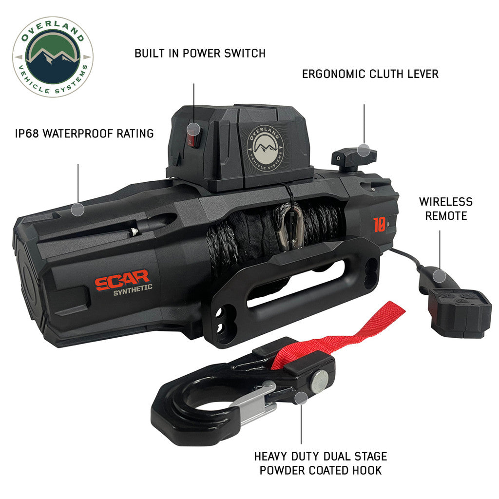 SCAR 10S Winch