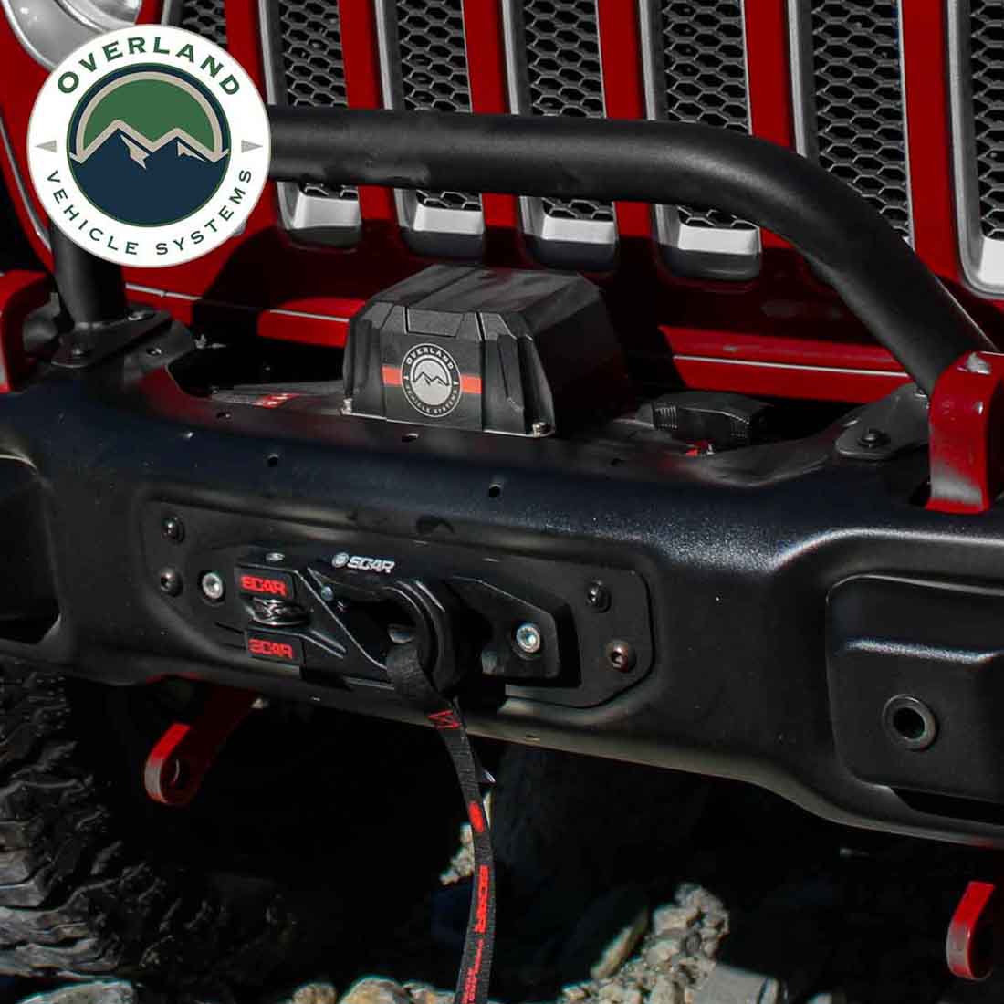Overland Vehicle Systems SCAR 10S 10,000 lb synthetic rope winch - view 7