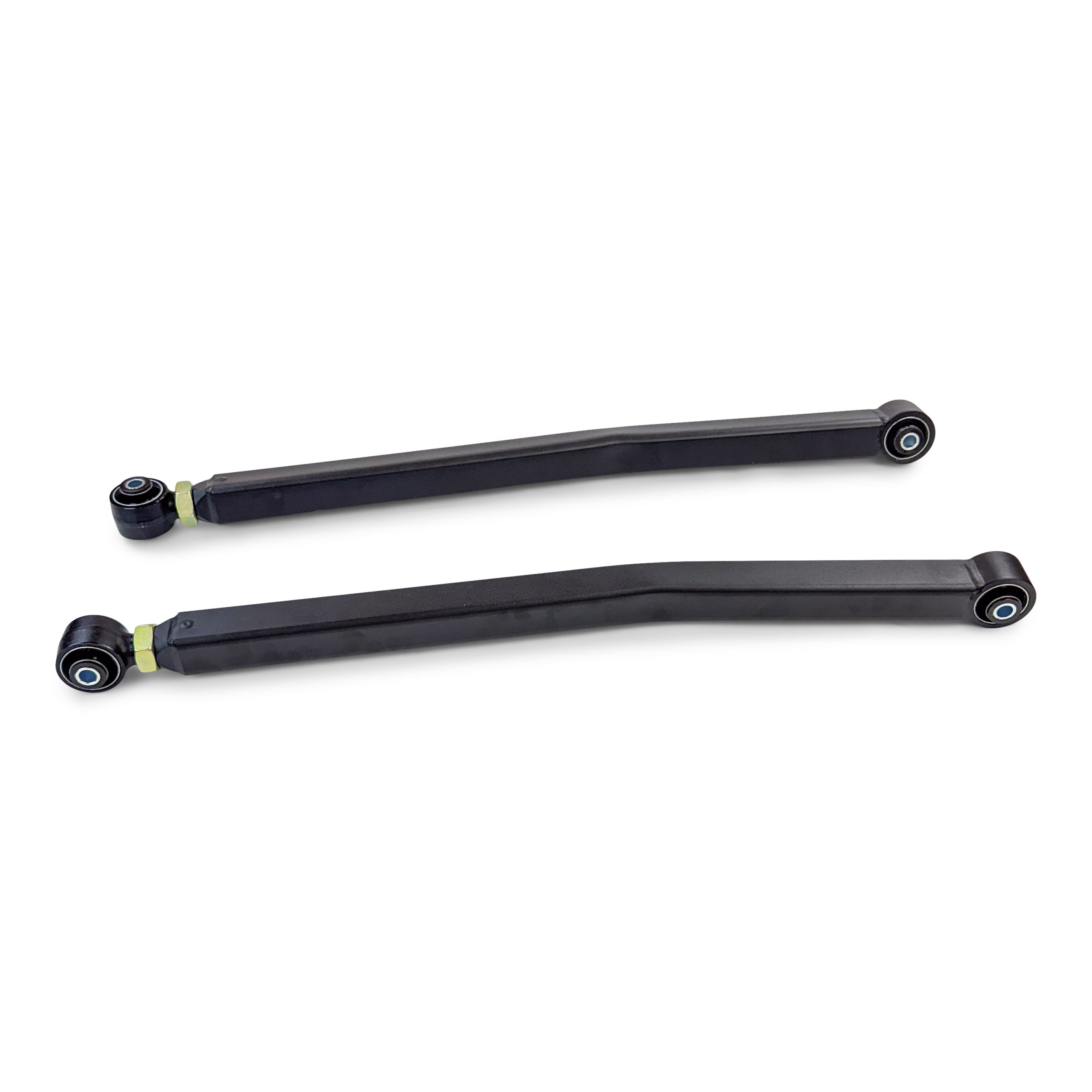 Pair of heavy-duty adjustable control arms for off-road Toyota, Jeep, Ford vehicles